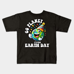 Go Planet Its Your Eh Day 2024 Teacher Eh Kids T-Shirt